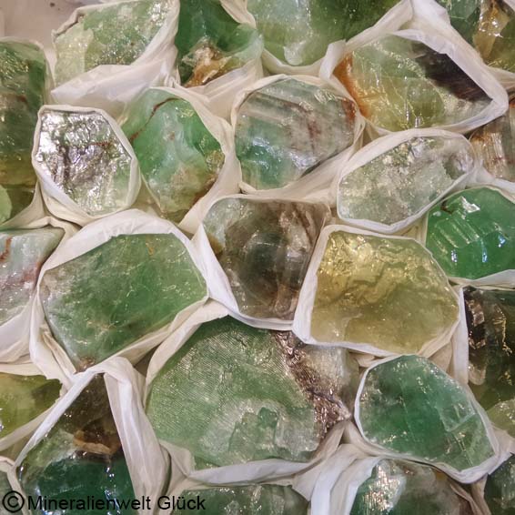 Calcit grün aus Mexiko, Mineralien, Edelsteine